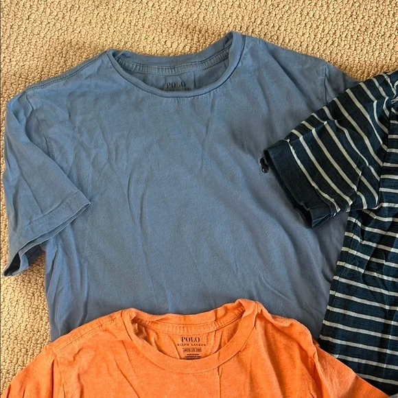 Colorful Kids Polo Ralph Lauren T-Shirt Set - Picture 6 of 11